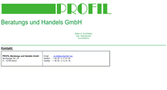 Desktop Screenshot of profilgmbh.org